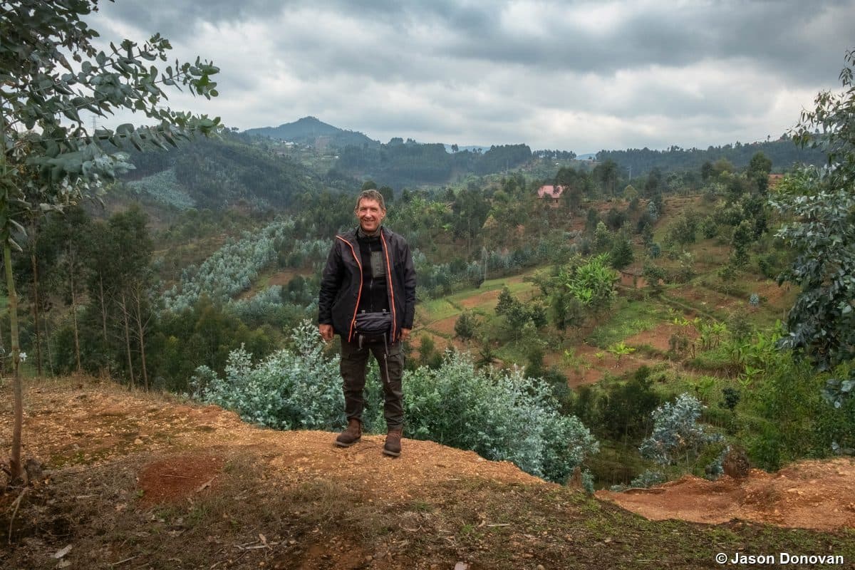 Jason Donovan — private Rwanda tour guide in the Rwanda hills