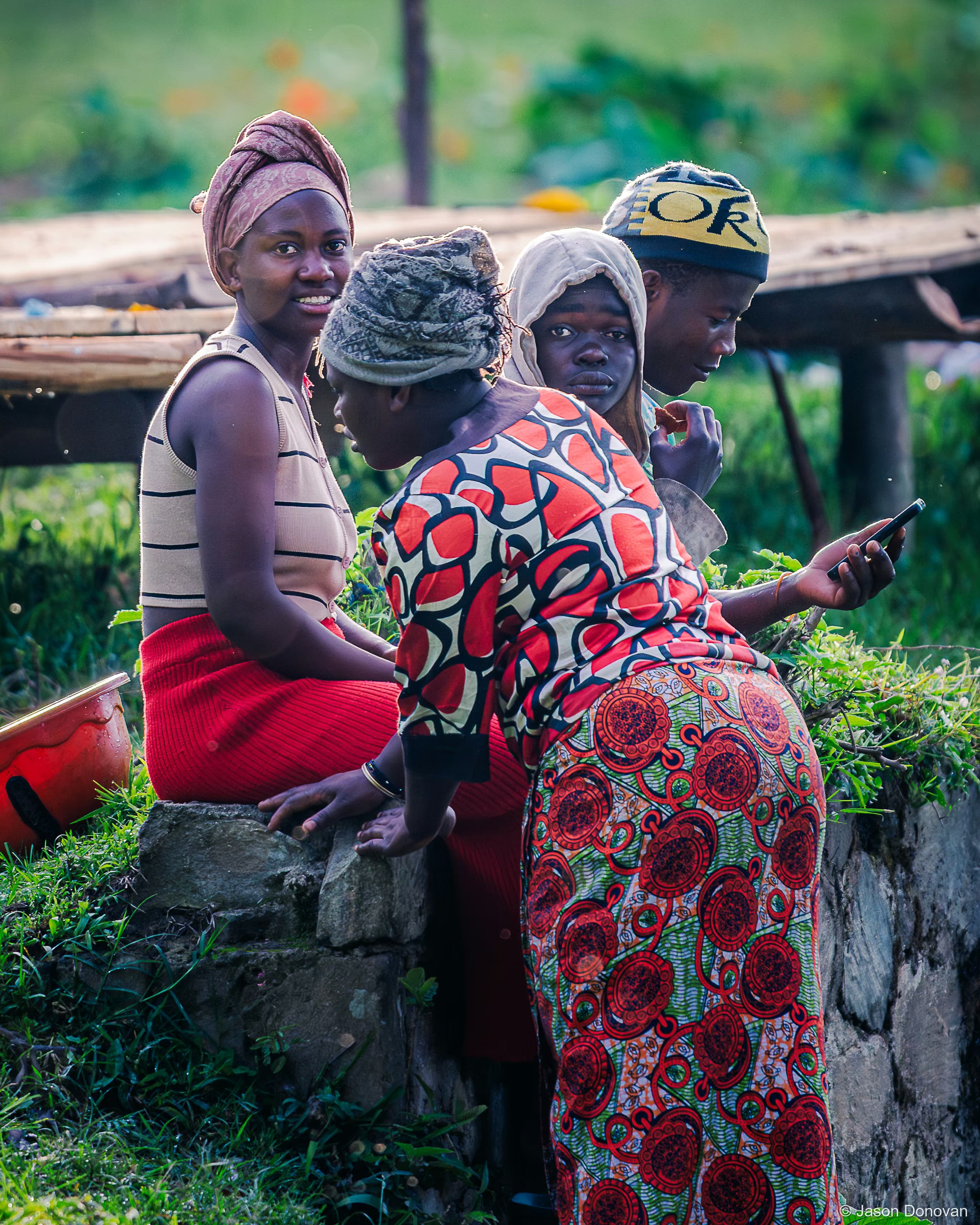 Early Morning Preparations Rwanda photography by Jason Donovan