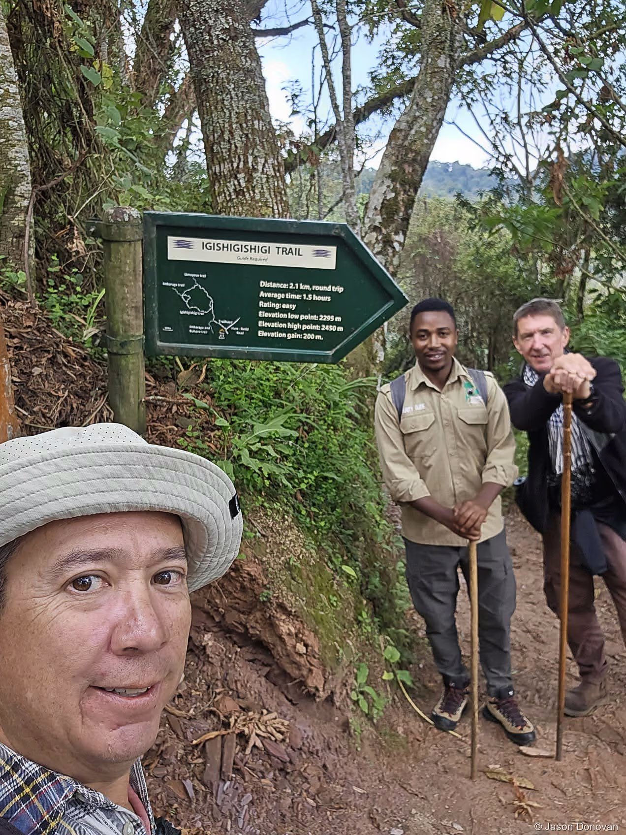 Walking trails in Nyungwe forest Rwanda photography by Jason Donovan
