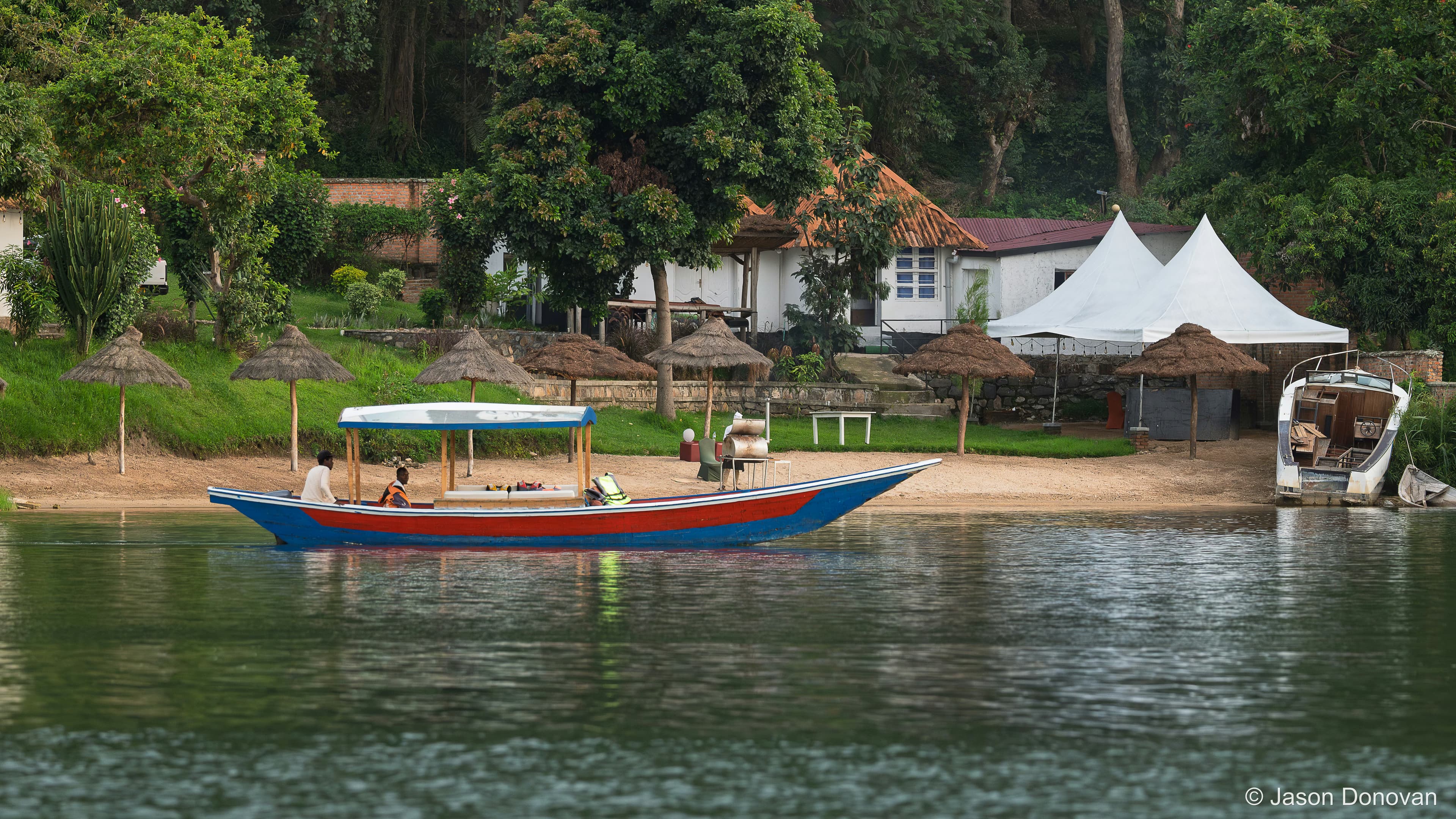 Resort on Lake Kivu Rwanda photography by Jason Donovan