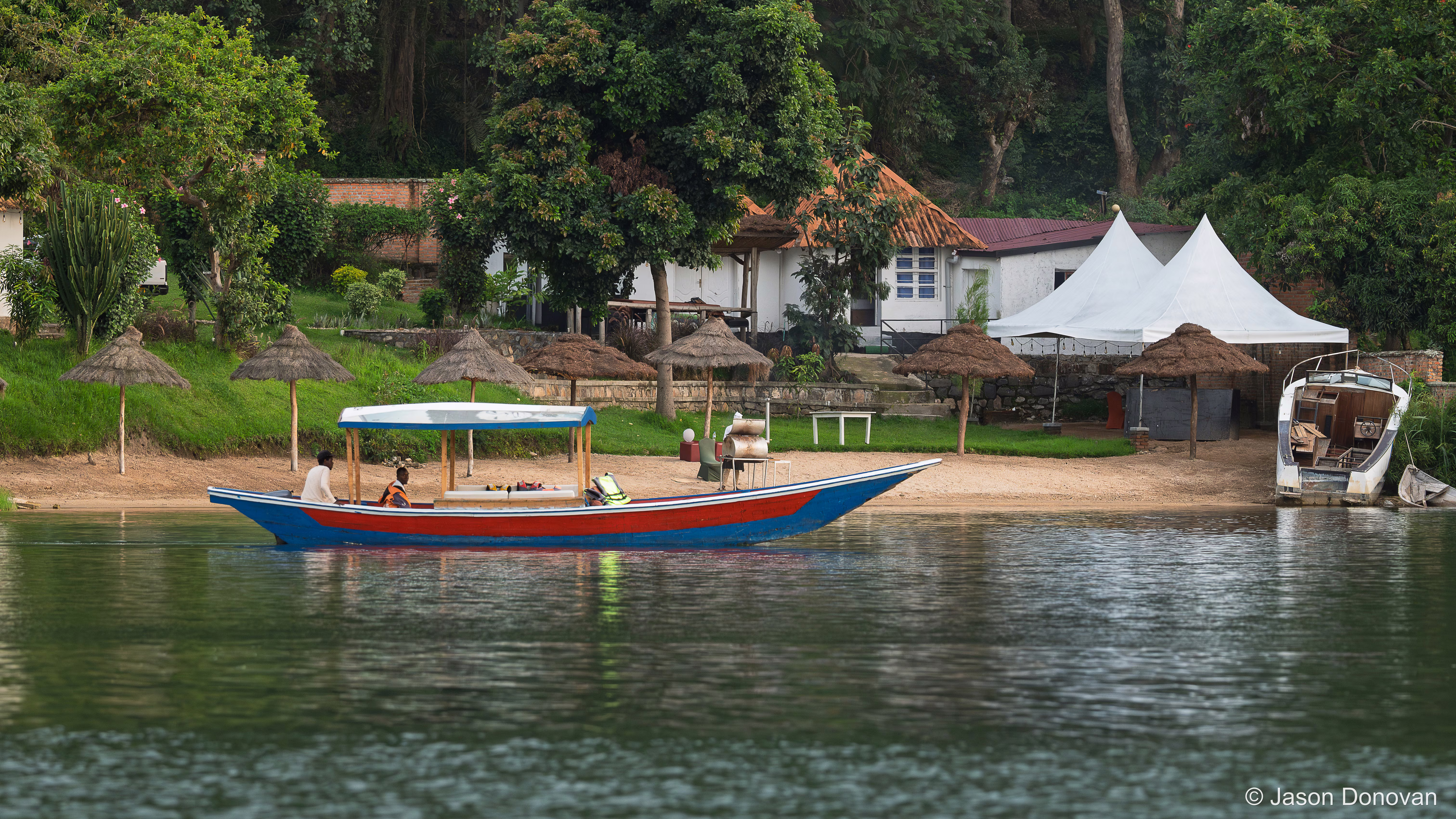 Resort on Lake Kivu Rwanda photography by Jason Donovan